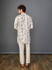 Desert Pearl Linen Flex Kurta